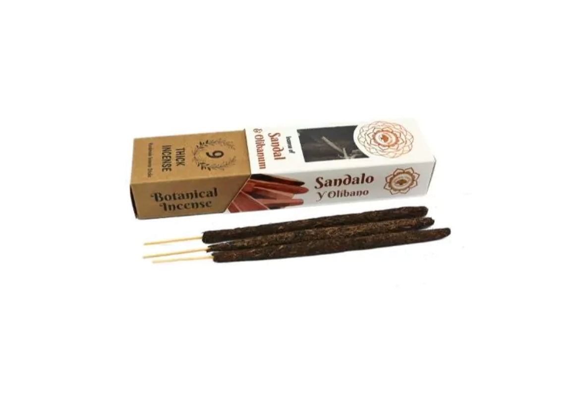 Encens Green Tree SANTAL ET OLIBAN 100% naturel aux herbes sacrées