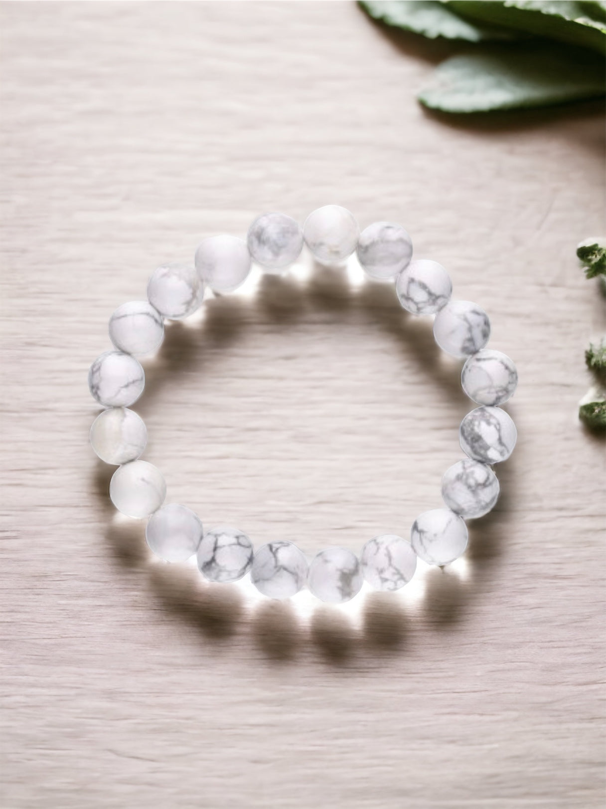 Bracelet "Anti-stress" Howlite AAA