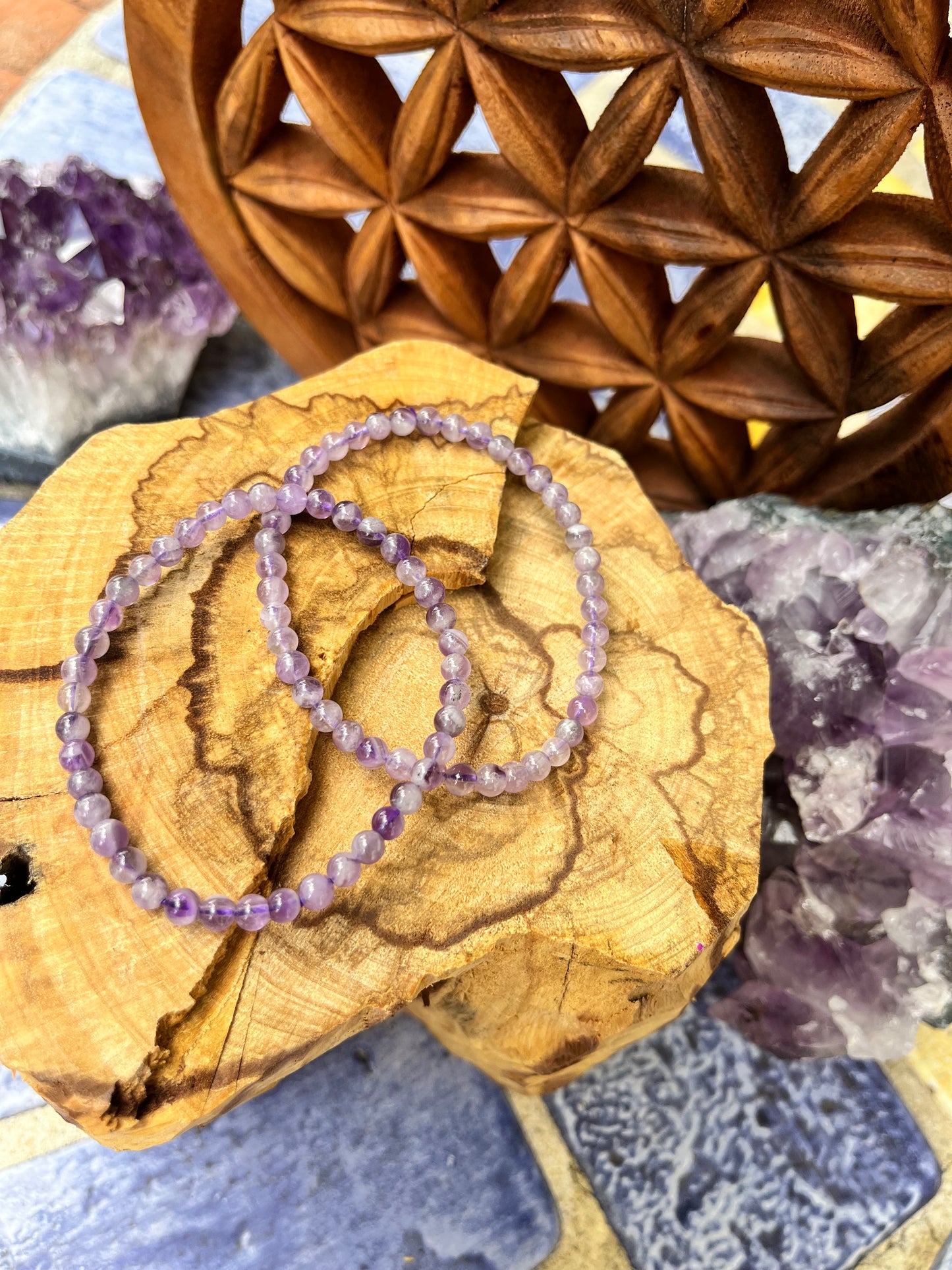 Bracelet “apaisant” amethyst A+