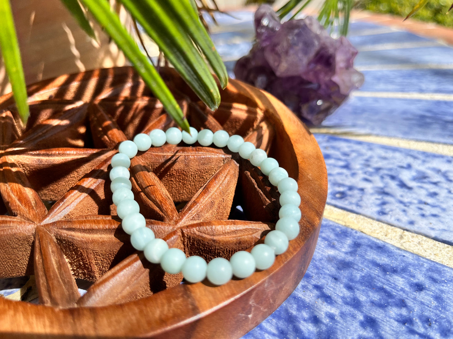Bracelet « relaxant » Amazonite AA 6 mm