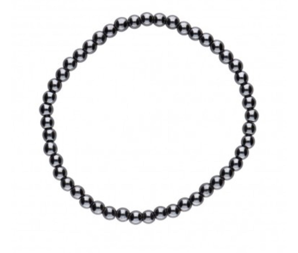 Bracelet « confiance » en Hématite AA