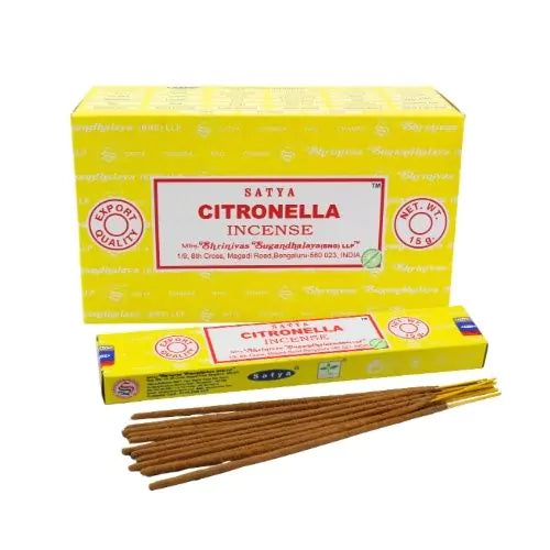 Encens Citronnelle Satya 15 grammes