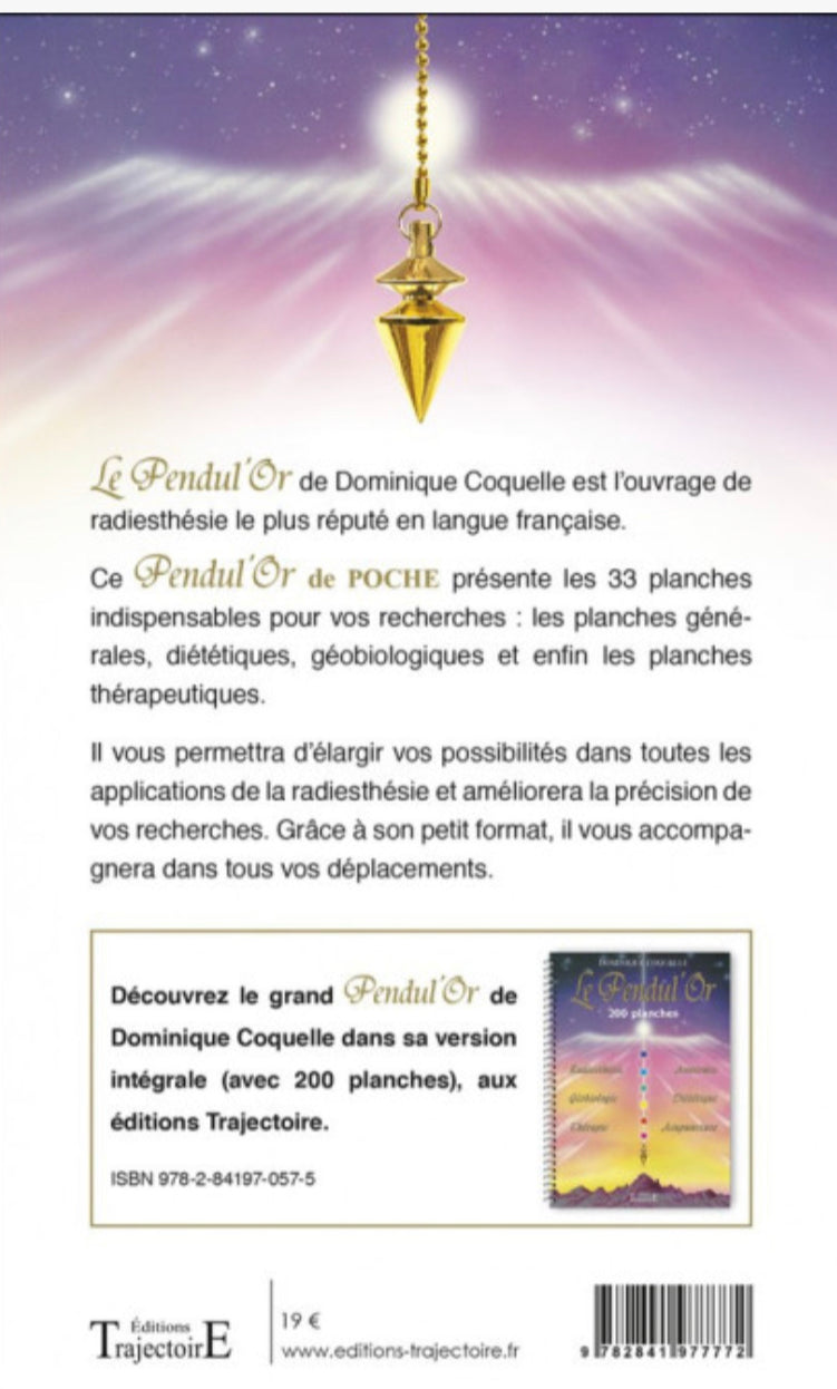 Le pendule Or de poche