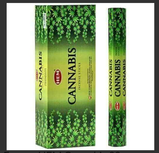 Encens cannabis 20 bâtonnets