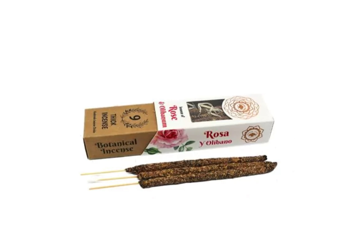 Encens Green tree ROSE ET OLIBAN 100% naturel aux herbes sacrées