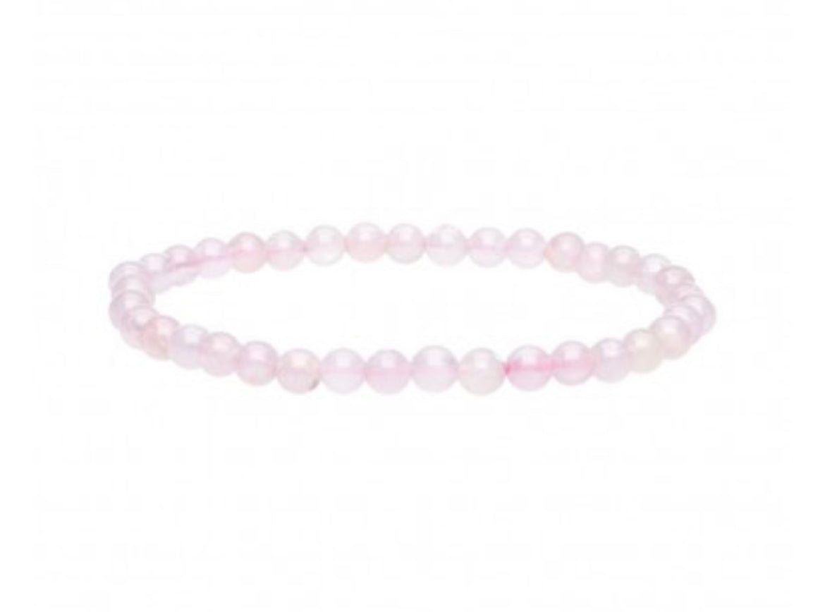 Bracelet “amour” quartz Rose AA