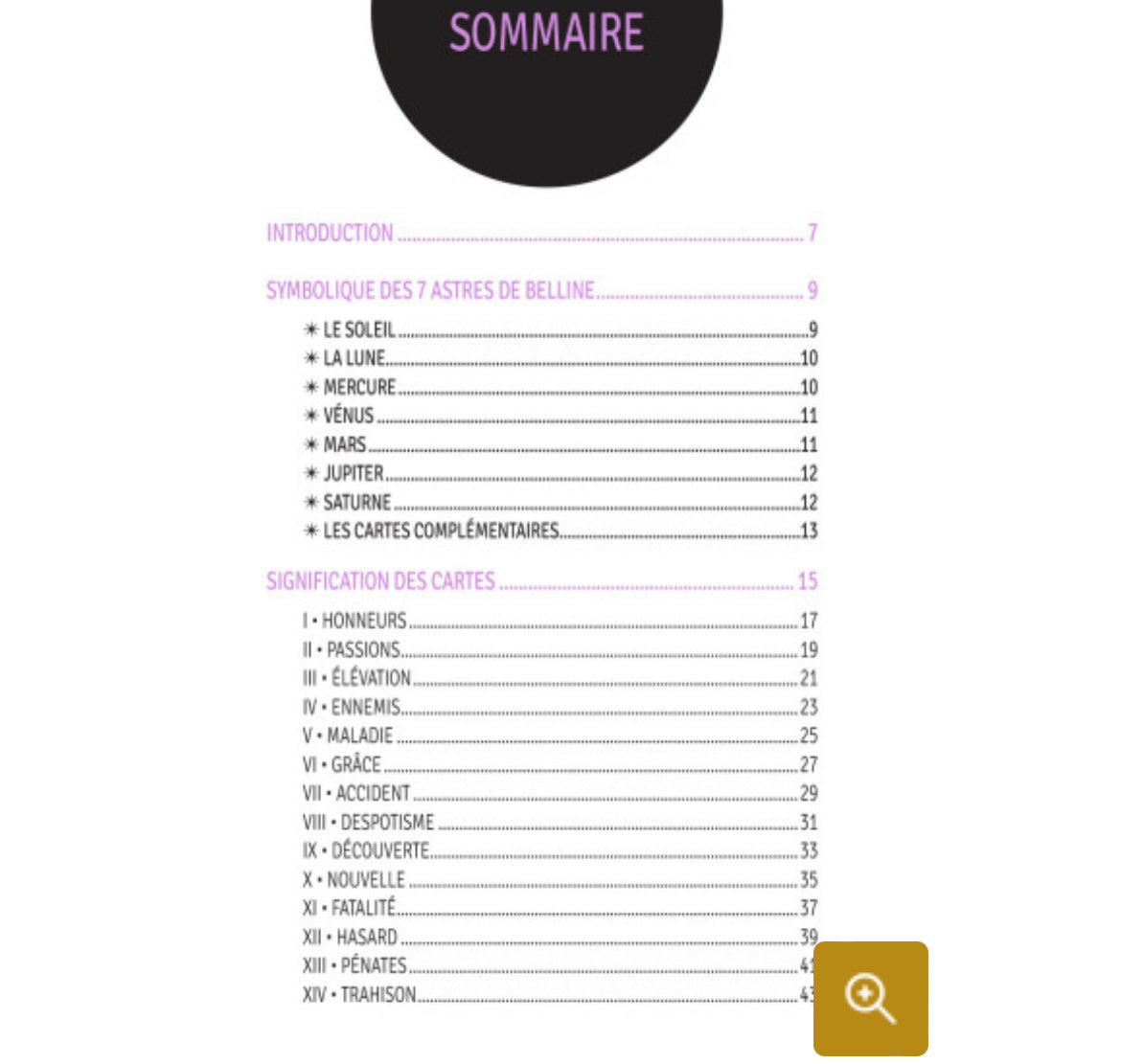 Oracle Le petit Belline