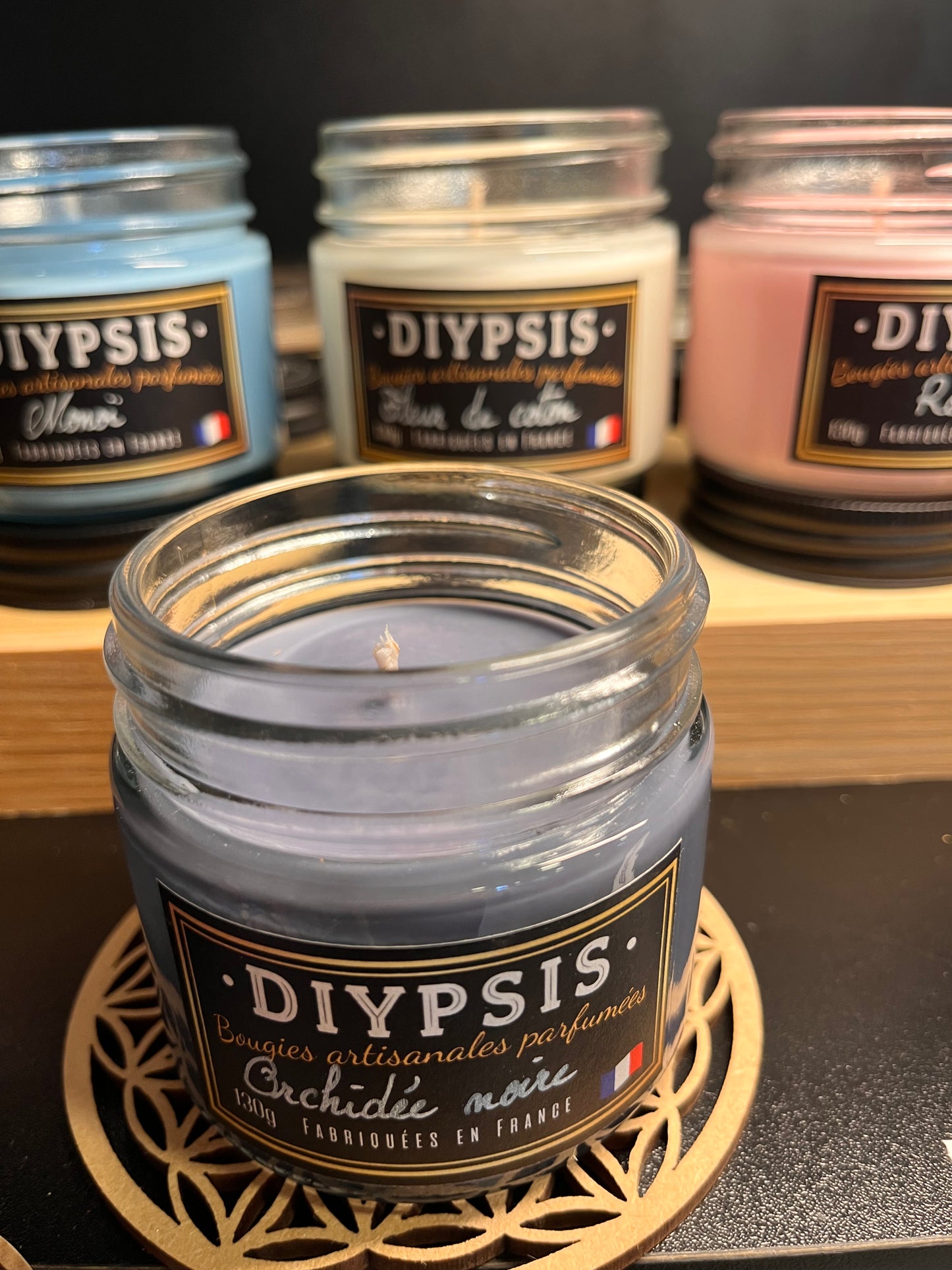 Bougie Diypsis Orchidée noire