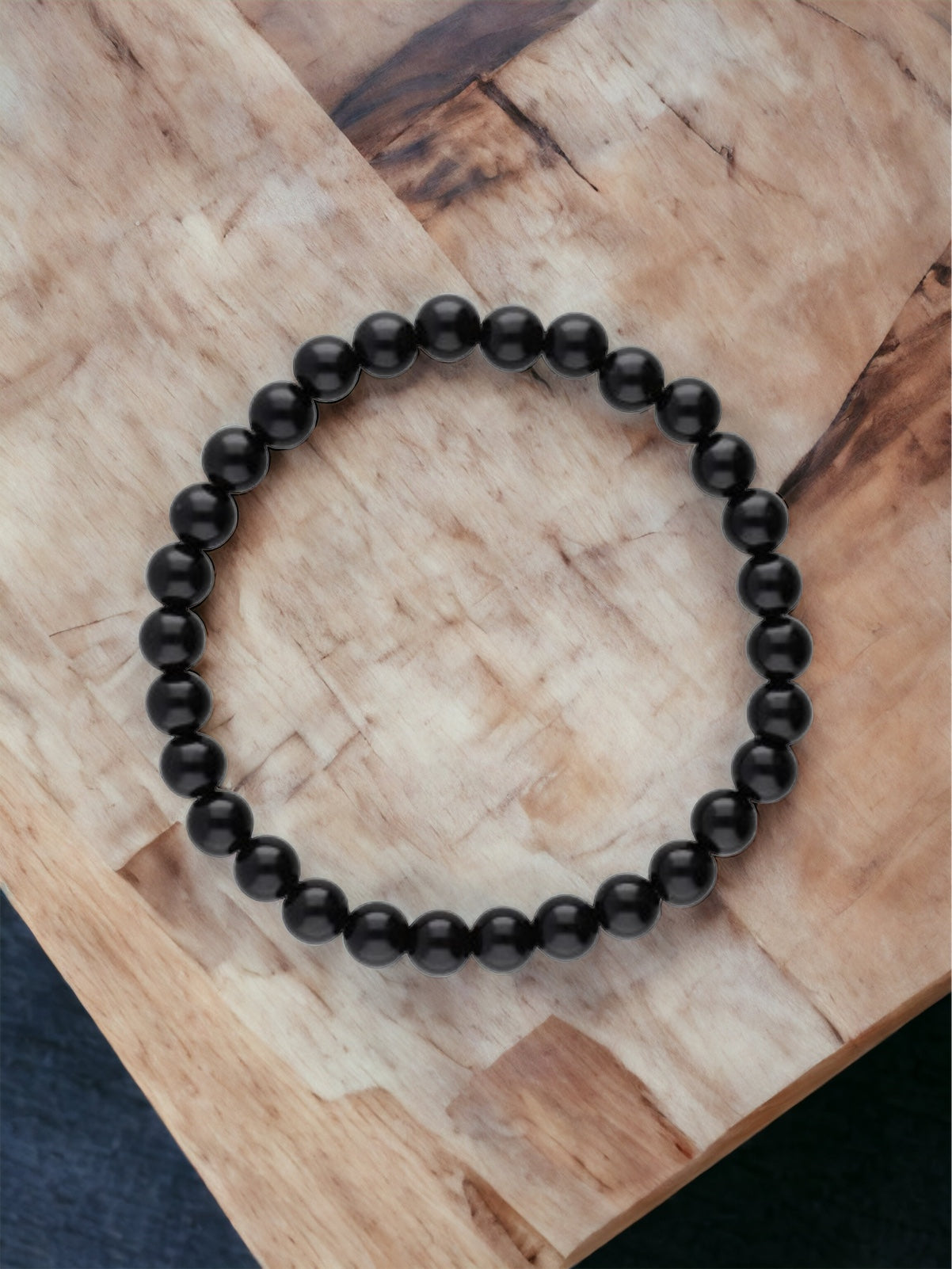 Bracelet « intuition » en Obsidienne AA 6 mm