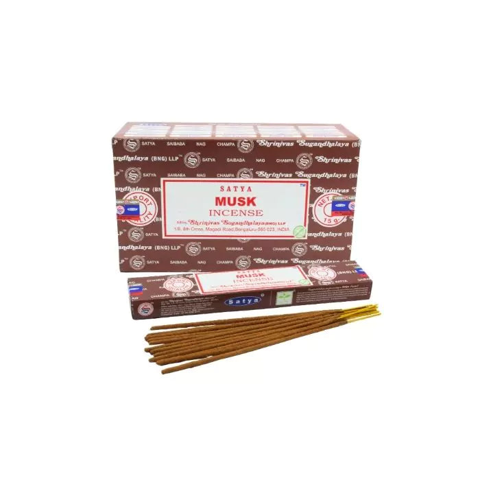 Encens de musc de satya 15 grammes