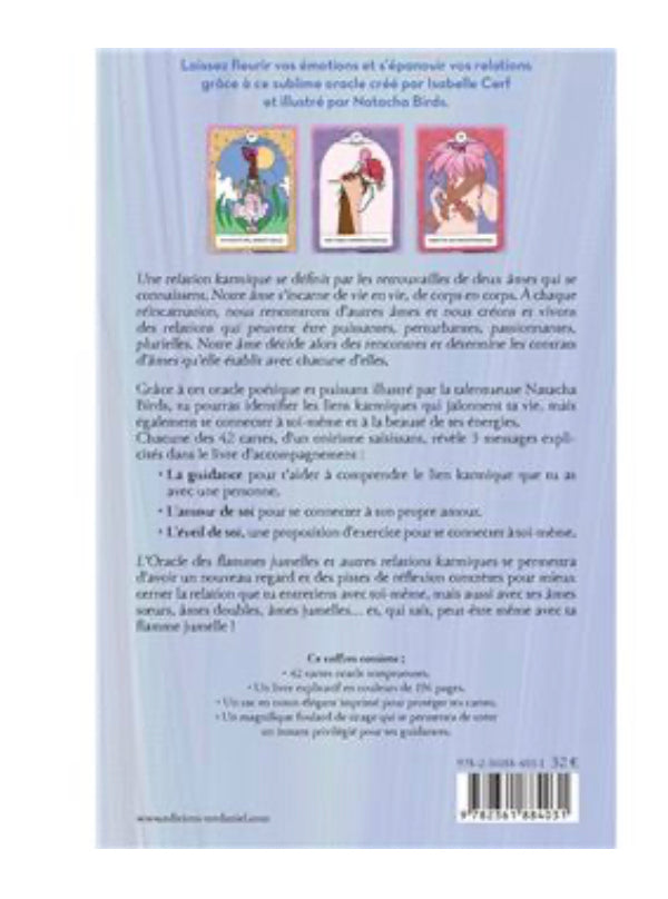 L’oracle des flemmes jumelles et autres relations karmiques (coffret)