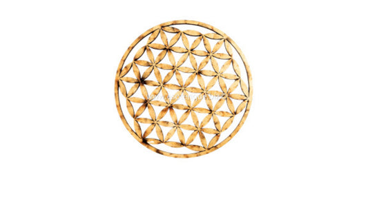 Fleur de vie en bois (diam.10cm et 20cm)