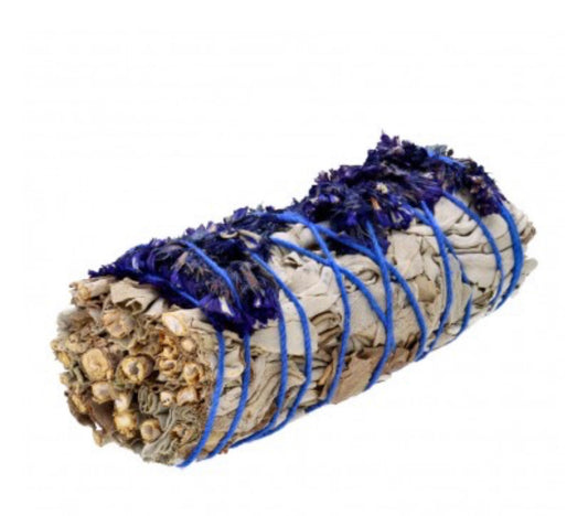 Sauge Blanche au BleuSinuata