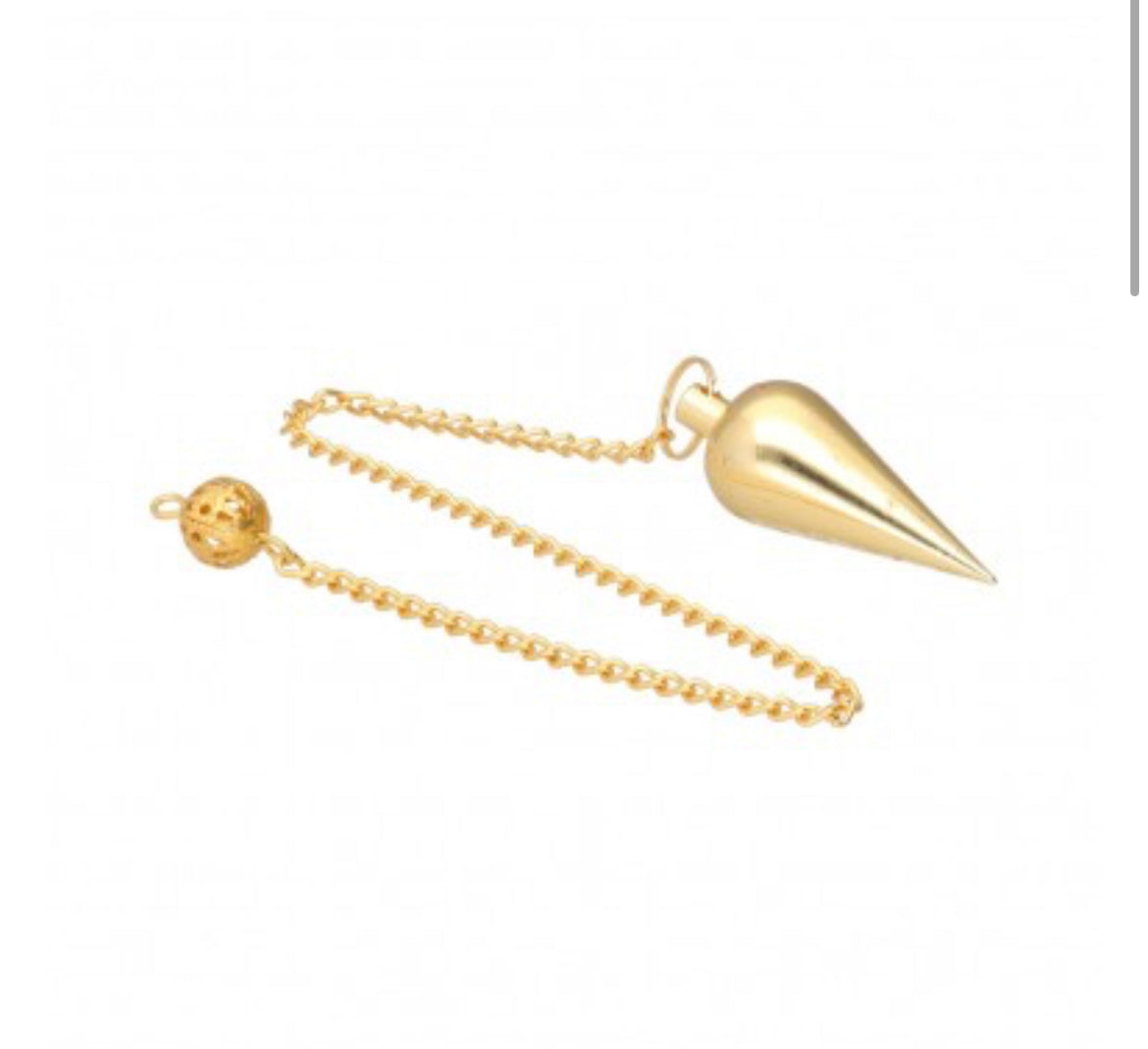 Pendule de bronze conique