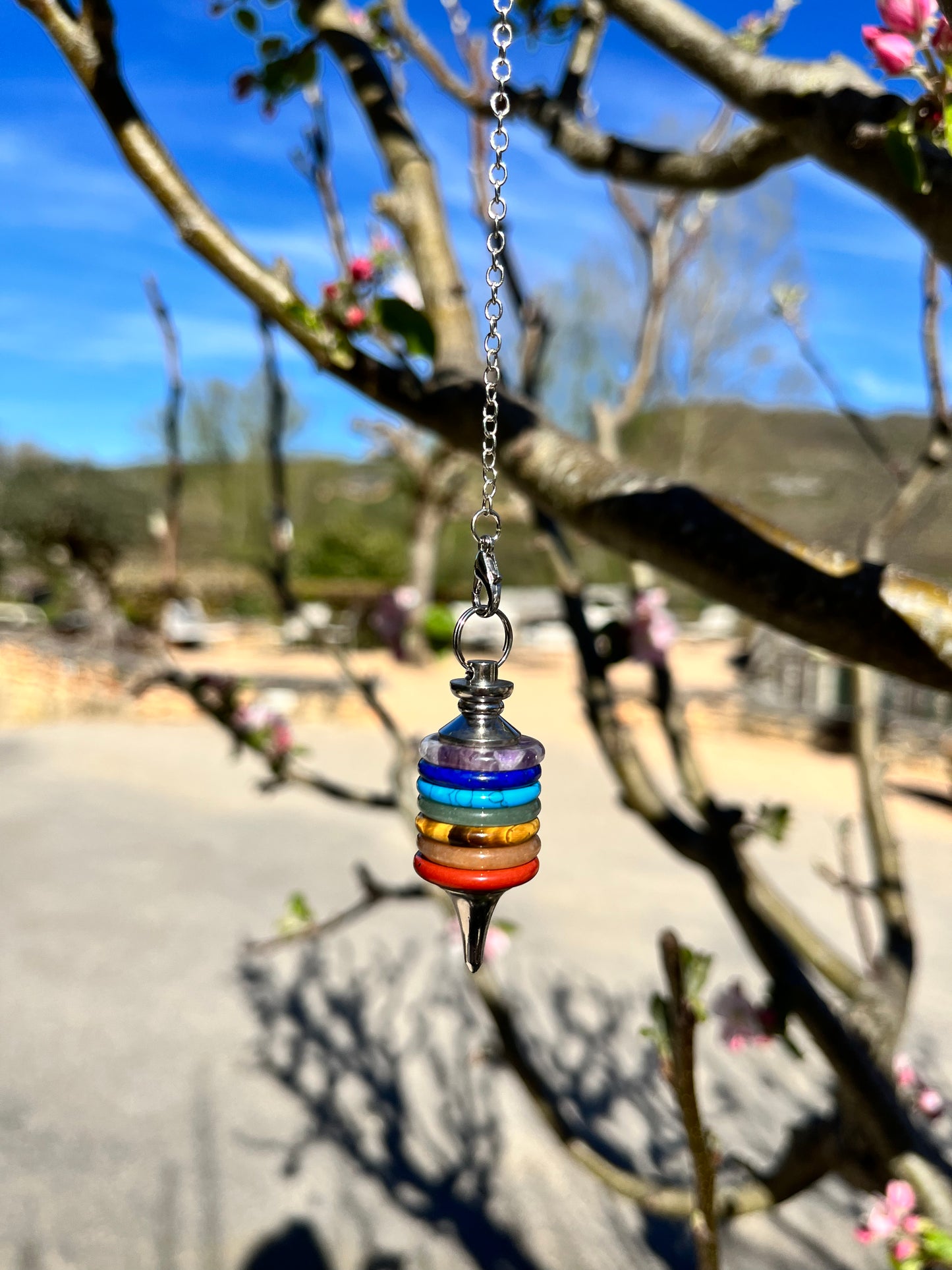 Pendule des 7 chakras