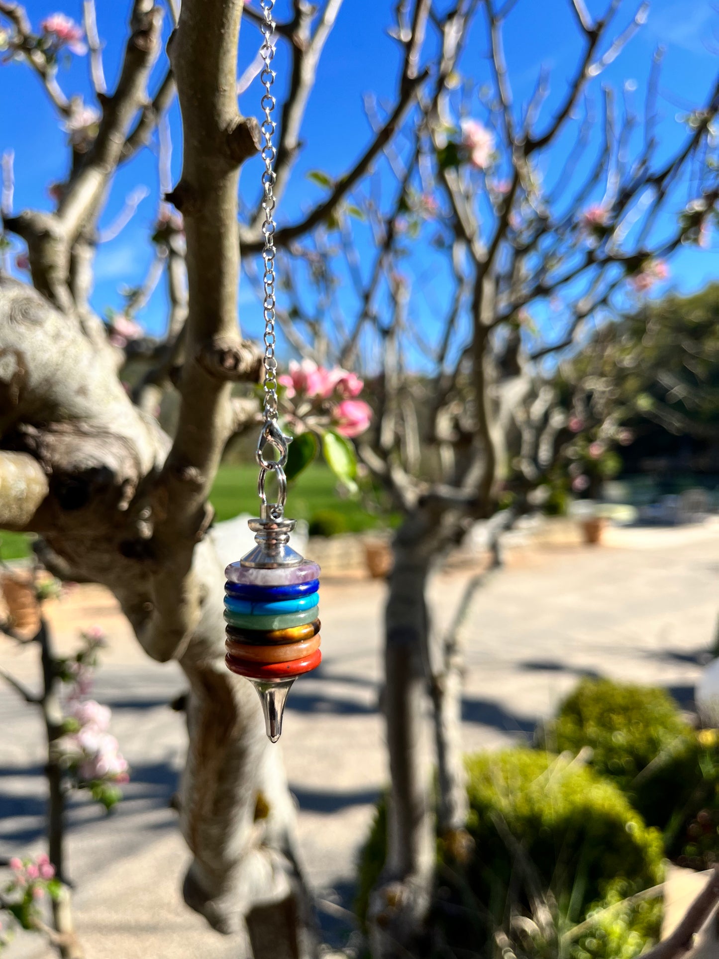 Pendule des 7 chakras