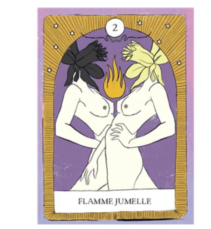 L’oracle des flemmes jumelles et autres relations karmiques (coffret)