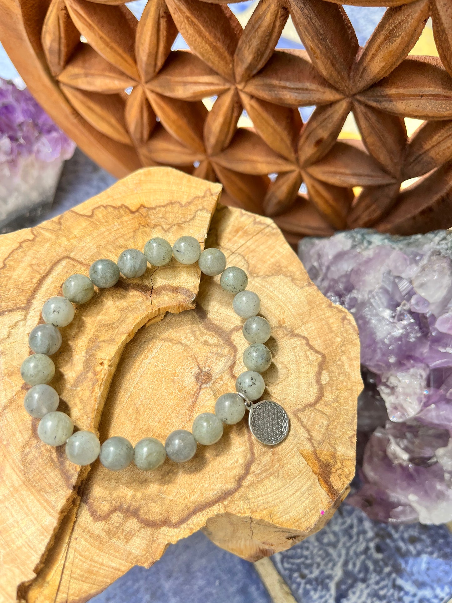 Bracelet "Protection" Labradorite AA EXTRA