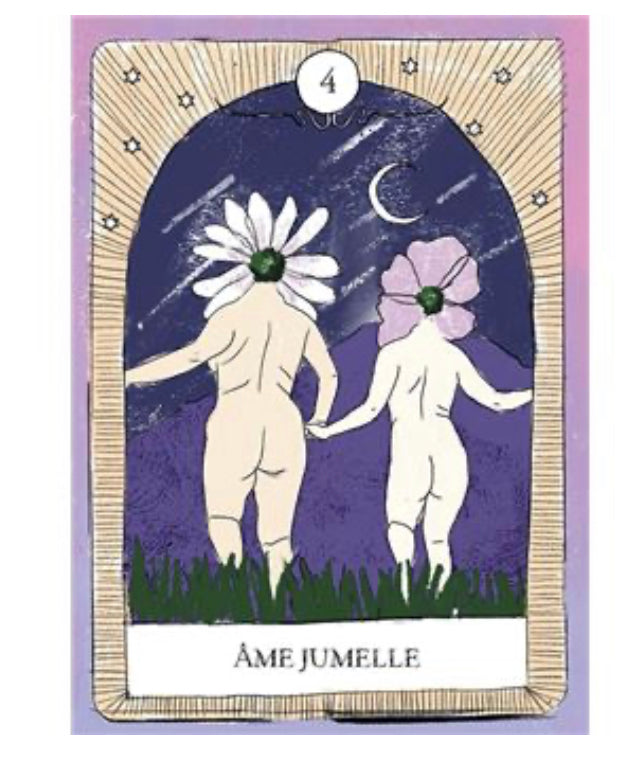 L’oracle des flemmes jumelles et autres relations karmiques (coffret)