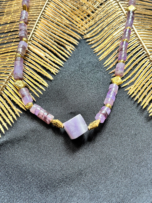 Collier “apaisant” en Améthyste