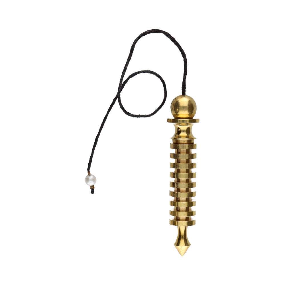 Pendule Isis 9 piles avec témoin en bronze