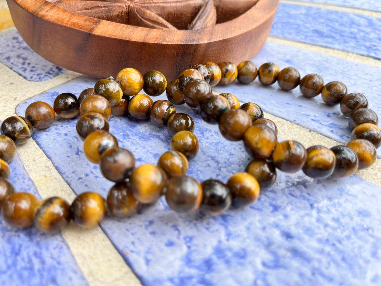 Bracelet “protection” oeil du tigre AAA