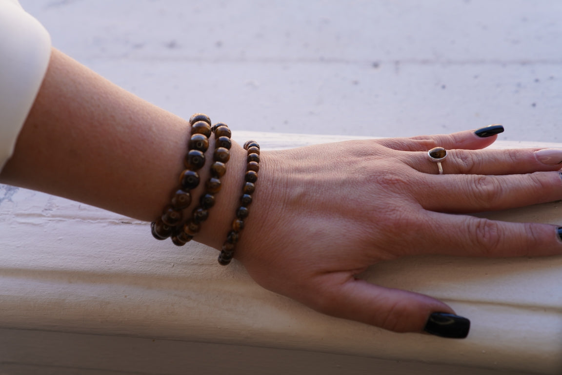 Bracelet “protection” oeil du tigre AAA