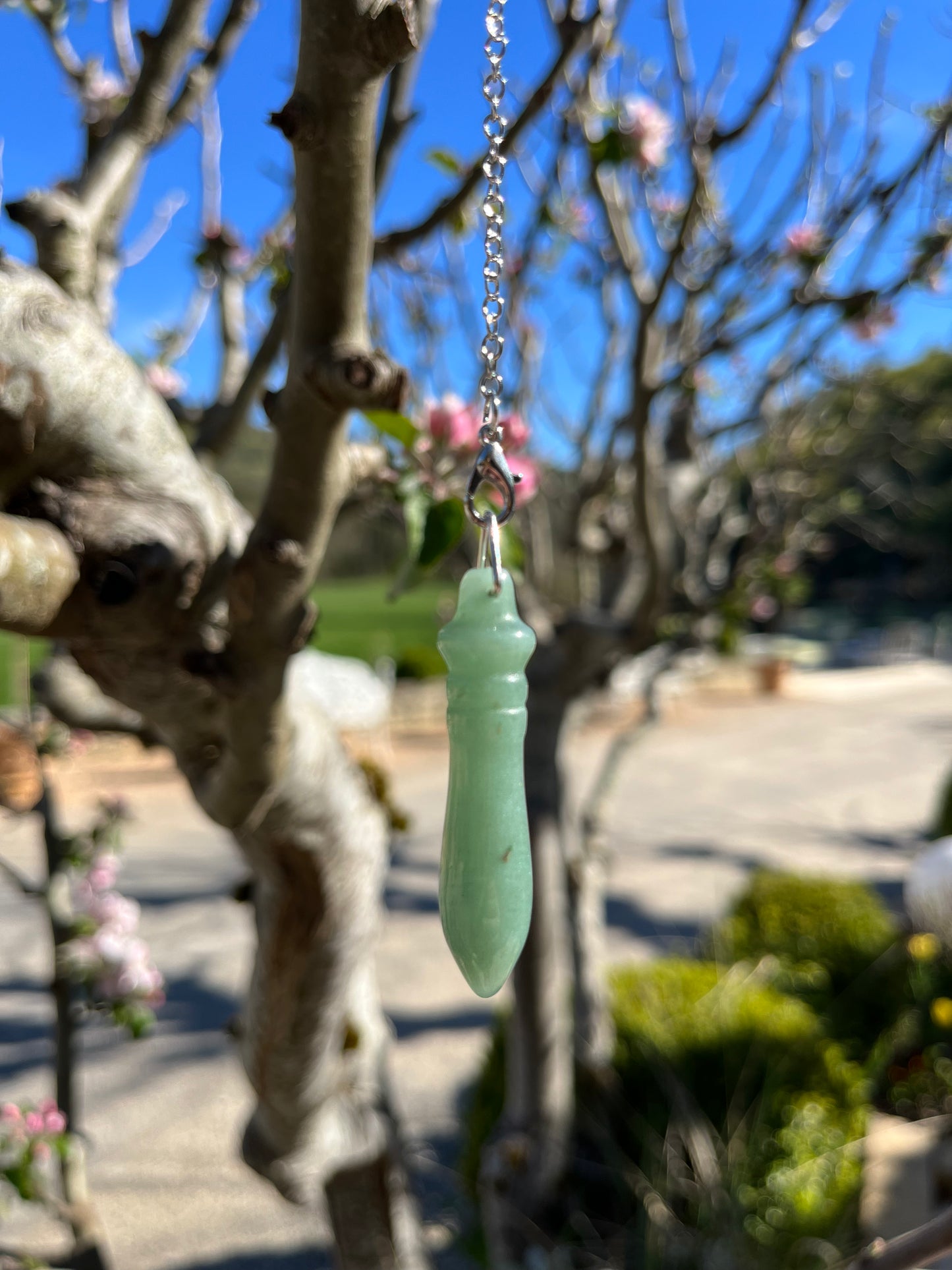 Pendule Égyptien en Aventurine