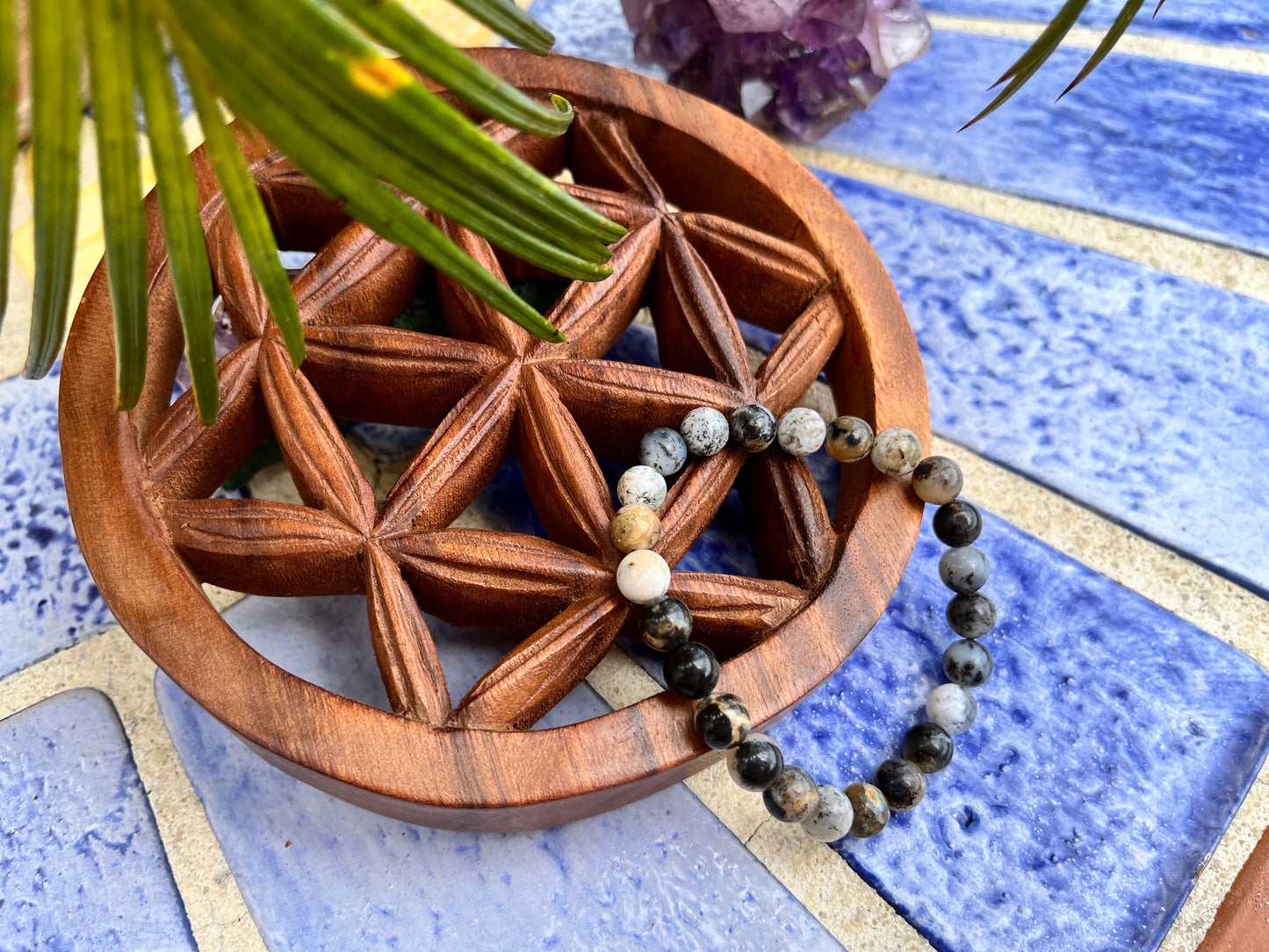 Bracelet “apaisement émotionnel” Opale noire A Extra