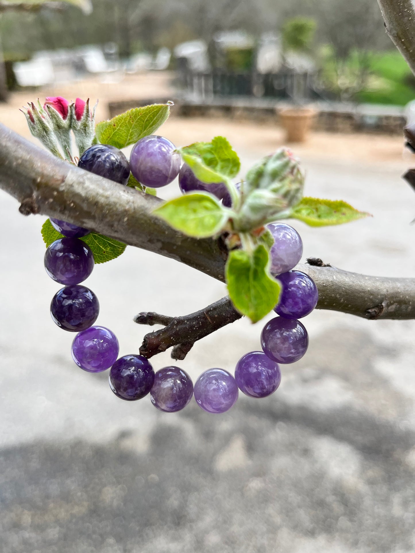 Bracelet “apaisant” amethyst A+